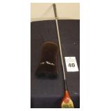 Vintage MacGregor Tourney Wear Golf #5 Wood Driver - Persimmon Wood - Oil hardened Finish