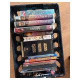 Selection of VHS Tapes and DVD’s