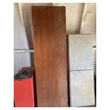 2 Sliding Wood Doors