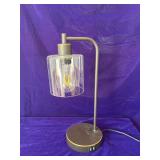 Industrial Type Table Lamp with USB Ports