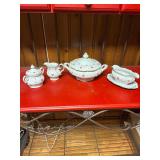 Serving Pieces - Winterling-Bavaria Company in the Heritage (Rosebuds) Pattern