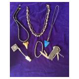 Apple iPod Shuffle 4th Generation, Costume Jewelry and a Multifunction Knife