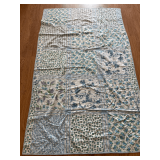 Blue and Purple Quilt - 81”x50”