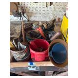 Assorted Tools, Funnels and Hardware