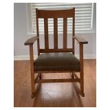 Vintage Mission Style Rocker