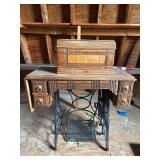 New Ideal Treadle Sewing Machine (Garage Attic)