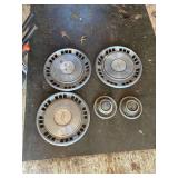 Vintage Chevrolet Hubcaps and GMC Center Caps