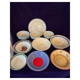 Assorted Bowls and a Plate