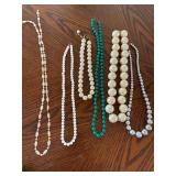 Assortment of Pearl Necklaces
