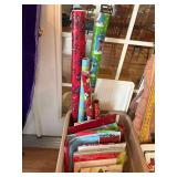 Tote Wrapping Paper, Boxes and Christmas Bags