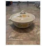 Vintage Covered Casserole Dish
