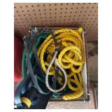Garden Hose, Sprinkler, Rope and Bungee Cords