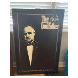Framed Godfather Picture - 28”x38”