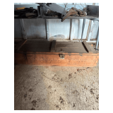 Wood Box with Chains