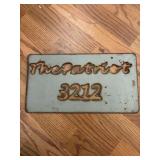 Metal Sign - 14.5”x8”