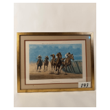 The Belmont Stakes  Print by Richard Reeves - Numbered 643/750