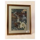 Vintage 1977 Colored Pencil Original Piece by Angelico Jones