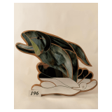 Mirror Fish and Glass Colored Wall Hanging Décor