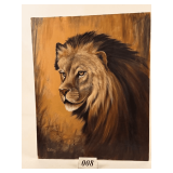 Lion Original Painting by Jester