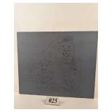 Lions Sketch Painting by Unknown Artist