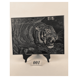 Tiger Original Painting by D.R. Robles