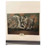 Racoon Original Painting by Jester