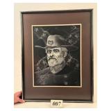 Gen Lee Original Painting by D.R. Robles