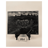 Horse Prowing Original Painting by D.R. Robles