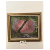 Leaving Tree Painting by Unknown Artist