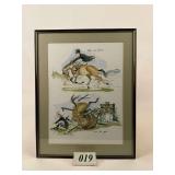 Bold and Fearless Original Painting by Huskinson