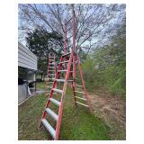 Louisville Ladder FX1008 8 Foot Fiberglass Twin Stepladder