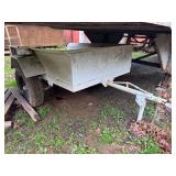 Single-Axle Utility Trailer with Drop Tailgate