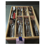 Assorted Silverware and Drawer Tray