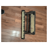 Vintage Italian Piano Accordion, Potentially from the Early 20th Century.