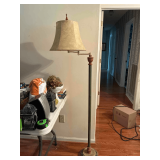 64” Vintage Swing Arm Floor Lamp