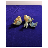 Birds, Roaster, Dog Figurines