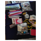Assorted Items, Candles, Plastic Fruit, Greeting Cards, and More