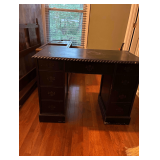 41”Wx21”Dx30.5”T Black Painted Desk