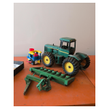 Diecast Metal Tractor with Empliments