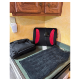 Massage Pillow, Heating Pad and Fieldline Makeup Bag