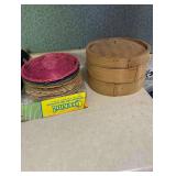Bamboo Steam Basket and Plate Holders