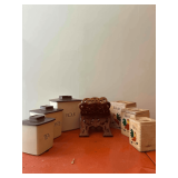 Canisters and Book Holder
