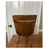 Wood Flower Pot