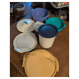 Assorted Plastic Ware, Tupperware