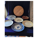 Decorative Plates, Egg Plates and Lazy Susan