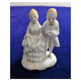 Figurines and Clock