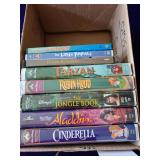 Assorted VCR and CDs