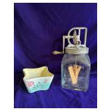 Vintage Planter and Daley Churn #40