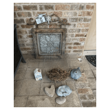 Yard Art and Cement Planters