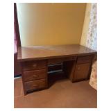 58”Wx26”Dx30”H Desk with Formica Top